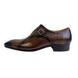 Men's Full Grain Genuine Leather Shoes Oxford Shoes Luxury Dress Formal Mart Lion   