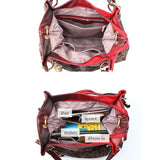 Female Bags for Women Hollow Out Ombre Handbags Floral Print Shoulder Bags Ladies Tote Bag Female Tassel Handbag Top-handle Bags Mart Lion   