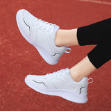 Women Sneakers Running Sport Shoes Air Mesh Breathable Soft Light Female Walking Jogging Basket Femme basket enfant fille
