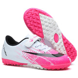 Children's Football Boots Breathable Turf Soccer Shoes For Kids Boys Futsal Kids Tf Mart Lion Pink sd Eur 30 