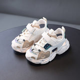 Summer Children Breathable Non-slip Shoes Boys Sports Baotou Sandals Baby Girls Hollow Sneakers Beach Wear Mart Lion   