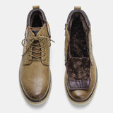 Men Winter Boots Warm Comfortable Non-Slip Men Winter Shoes - MartLion