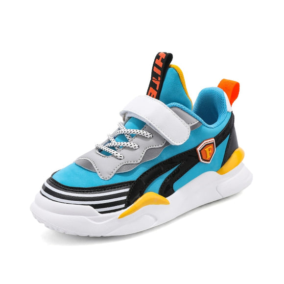 Four Seasons Children's Sports Shoes Boys Running Leisure Breathable Outdoor Kids Lightweight Sneakers Mart Lion   