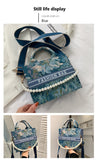 Big Bag Tide Net Red Checkered Handbag Sense Armpit Bag Korean Version Of The Tote Bag Mart Lion   