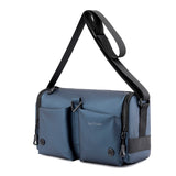 Men's Bag Big Size Casual Crossbody Bags For Nylon Shoulder Bag Luxury Large Capacity Leisure Male Satchel Totes Mart Lion Blue cossbody bag (30cm<Max Length<50cm) 