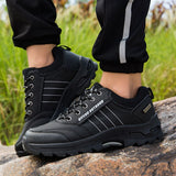 Padded Outdoor Men's Sneakers Breathable Trail Running Shoes Trekking Hiking Male Sports Shoes Tactical Men's Mart Lion   