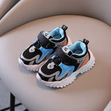 Baby Toddler Shoes For Boys Girls Breathable Mesh Little Kids Casual Sneakers Non-slip Children Sport tenis Mart Lion black 21 