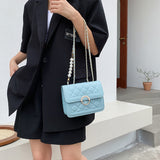 Summer Mini Small Handbags Tide Pearl Chain Bags Women Bag Versatile White Single Shoulder Crossbody Handbag Mart Lion - Mart Lion
