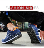 Men's Sneakers Artificial Leather Casual Shoes Breathable Tennis Zapatillas Hombre Mart Lion   