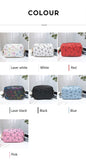 Women Bags Rhombus Ribbon Camera Small Square Bag Casual Mobile Phone Bag Small Mart Lion   