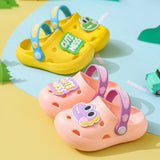 Baby Sandals for Boys Girls Cartoon Kids Shoes Summer Toddler Flip Flops Children Home Slippers Beach Swimming Slippers Mart Lion   