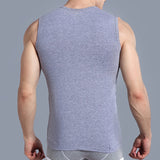 Men's Fitness Gyms Tank Top Men's Fitness Sleeveless Shirt Summer Breathable Sports Vest Undershirt Running Vest Mart Lion   
