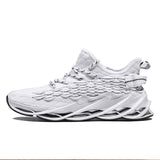 Men's Running Shoes Cushion Outdoor Brand Sports Jogging Sneakers Trainers Walking Zapatos De Hombre Mart Lion white 9116 39 