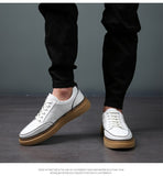 Luxury Men's Shoes Male Sneakers Genuine Leather Breathable Walking Tennis Shoes Zapatos De Hombre Casual Shoes Mart Lion   