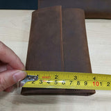  Vintage genuine cowhide wallet men's and women versatile neutral wallet three fold multifunctional leather Mart Lion - Mart Lion