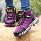 Top Hiking Shoes Women Winter Outdoor Trekking Climbing Shoes Ladies Sneakers Sport mountaineering shoes Mart Lion   