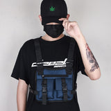 Men's Chest BagsTactical Functional Street Boy Hip-hop Tactical Vest Bag Young Chest Rig Packs Canvas Male Waist Bag Mart Lion   