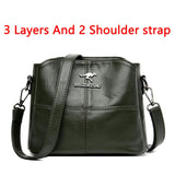 Soft PU Leather Shoulder Crossbody Bags Women Handbags Designer Messenger
