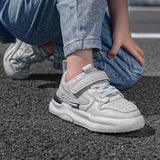 Kids Children Leather Sneakers Autumn Winter Walking Shoes Non-slip Lightweight Sports for Boys Casual Running Mart Lion   