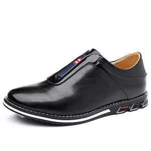 Men's Casual Leather Shoes Slip-on Driving Flats Outdoor Sports Mart Lion   