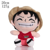 14-25cm One Piece Plush Toys Anime Figure Luffy Chopper Ace Law Cute Doll Cartoon Stuffed Keychain Pendants Kids Xmas Mart Lion   