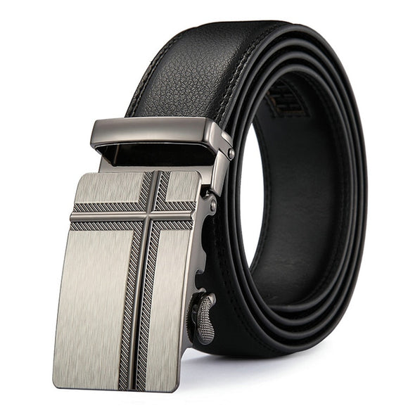 Belt Men Fashion Men's Luxury Designer Cowskin Belts for Jeans Genuine Leather Strap Automatic Buckle Cummerbunds Ceinture Homme  MartLion