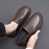 Men's Breathable Genuine Cow Leather Handmade Variable Sandals Design Casual Shoes Mart Lion   