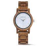Women Men Wooden Watches Female Clock Wristwatches Reloj Mujer Feminino Mart Lion SKU03  