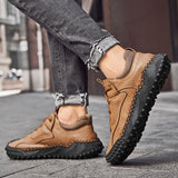 Leather Casual Shoes Breathable Sneakers Driving Loafers Moccasins