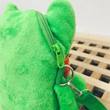 Plush Cute Frog Small Bag Female Girl Mobile Phone Bag Shoulder Messenger Bag Mart Lion   