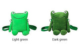 Plush Cute Frog Small Bag Female Girl Mobile Phone Bag Shoulder Messenger Bag Mart Lion   