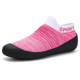Summer Couple Casual Sport Shoes Slip-on Unisex Women Mens Outdoor Sneakers for Trainning Walking Driving Riding Yoga Footwear Mart Lion B-Pink 35 