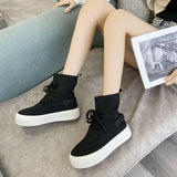 Summer Thin Fried Street Hellow Boots Women British Style Breathable Hollow-out Flying Woven Thin Booties Thick Bottom Mart Lion   