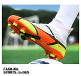 Trend Soccer Shoes Men's Professional Football Boots Futsal Soccer Cleats Outdoor Colorful Football Training Sneakers Mart Lion   