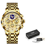 Gold Watch Women Watches Ladies Creative Steel Bracelet Female Waterproof Clock Relogio Feminino Mart Lion all gold China 