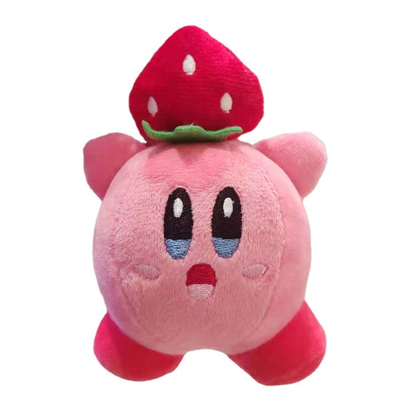 Cute Star Kirby Stuffed Plush Toy Cartoon Kirbys Figure Key Chain Pendant Kawaii Anime Toys Mart Lion   