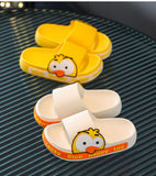  Cartoon Duck Children Slippers Open Toe Non-Slip Home Bathroom Shoes Comfort Light Kids Slippers Summer Soft Sole Flats Shoes Mart Lion - Mart Lion