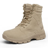 Winter Footwear Military Tactical Men's Boots Special Force Leather Desert Combat Ankle Army Shoes Mart Lion   