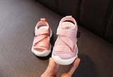 Summer Toddler Sandals Baby Girl Shoes Solid Color Net Cloth Breathable Boys Sneakers Kids Infant Sport Sandals Mart Lion   