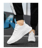Men's Sneakers Summer Breathable Shoes Solid Color Light Walking Footwear Tenis Zapatillas Hombre Mart Lion   