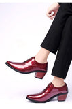 Black Men Shoes Party Lace-up Breathable Red Casual Zapatos De Hombre Mart Lion   