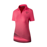 jeansian Women Casual Designer Short Sleeve T-Shirt Golf Tennis Badminton WhiteBlack Mart Lion   