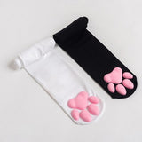 Cat Meat Cushion Kawaii Girls Knee High Socks 3D Cat Claw Paws Socks Over Knee Socks Women Long Stockings Cosplay Lolita Mart Lion   