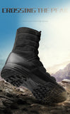Waterproof Men's Tactical Military Boots Desert Hiking Camouflage High-top Desert Work