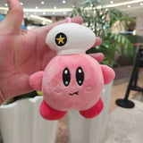 Cute Star Kirby Stuffed Plush Toy Cartoon Kirbys Figure Key Chain Pendant Kawaii Anime Toys Mart Lion 15cm 7 