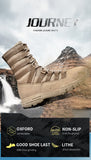 Waterproof Men's Tactical Military Boots Desert Hiking Camouflage High-top Desert Work Mart Lion   