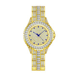 Simple Quartz Women Watches Design Wristwatch Big Dial relojes para mujer Mart Lion Gold056  