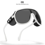 Polarized Cycling Sunglasses Men's Mirrored lens TR90 Frame Women Outdoor sport Bicycle Glasses Goggles Eyewear UV400 Mart Lion C55  