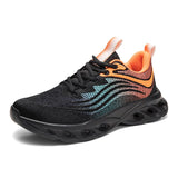 Autumn Men's Casual Sneakers Running Shoes Blade Platform Tennis Sport Breathable Walking Jogging Trainers Mart Lion black orange 39 