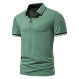 Pink Polo Manche Courte Homme Men's Summer Luxury Social Busines Camisa Polo Masculina Men's Golf Shirt Camisetas Top Mart Lion   